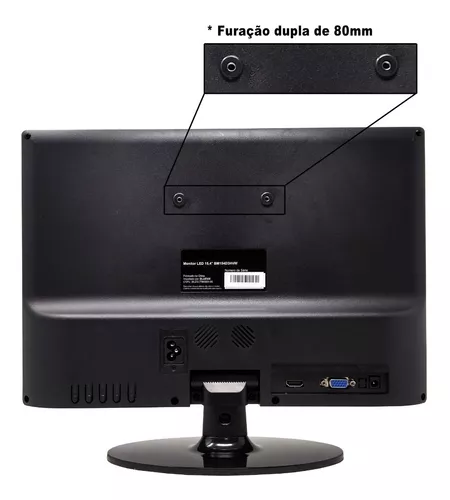 Monitor Led 15.4 Polegadas