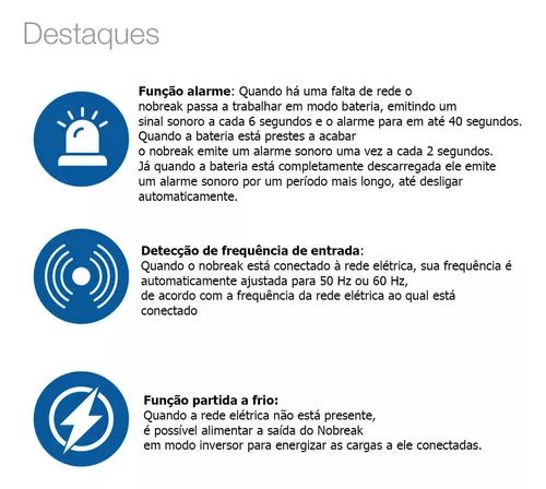 Nobreak Home Weg 1200va